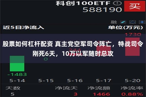 股票如何杠杆配资 真主党空军司令阵亡，特战司令刚死6天，10万以军随时总攻